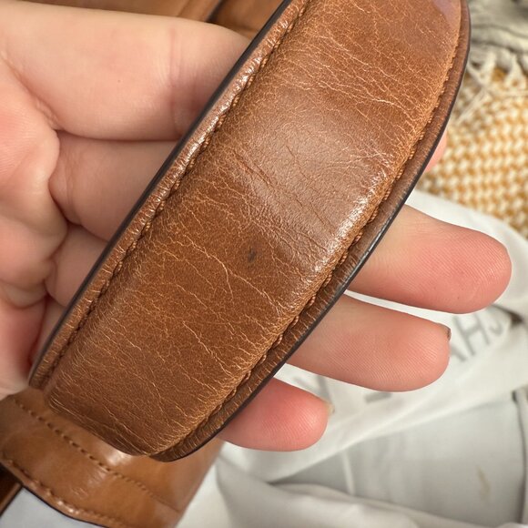 Michael Kors Whitney Tan Quilted Leather Large Satchel Handbag - Picture 7 of 9